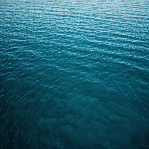 Vista aérea del mar Mediterráneo en Ibiza